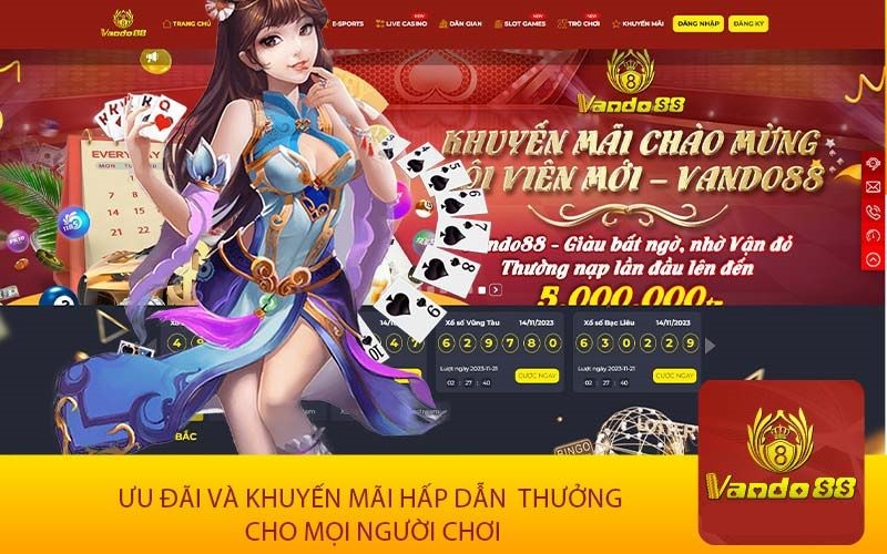 Giới thiệu nhà cái đổi thưởng xanh chín VANDO88 và ưu đãi cho người mới 